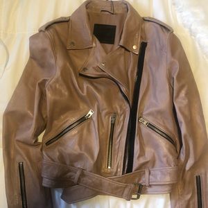 AllSaints Balfern Leather Biker Jacket